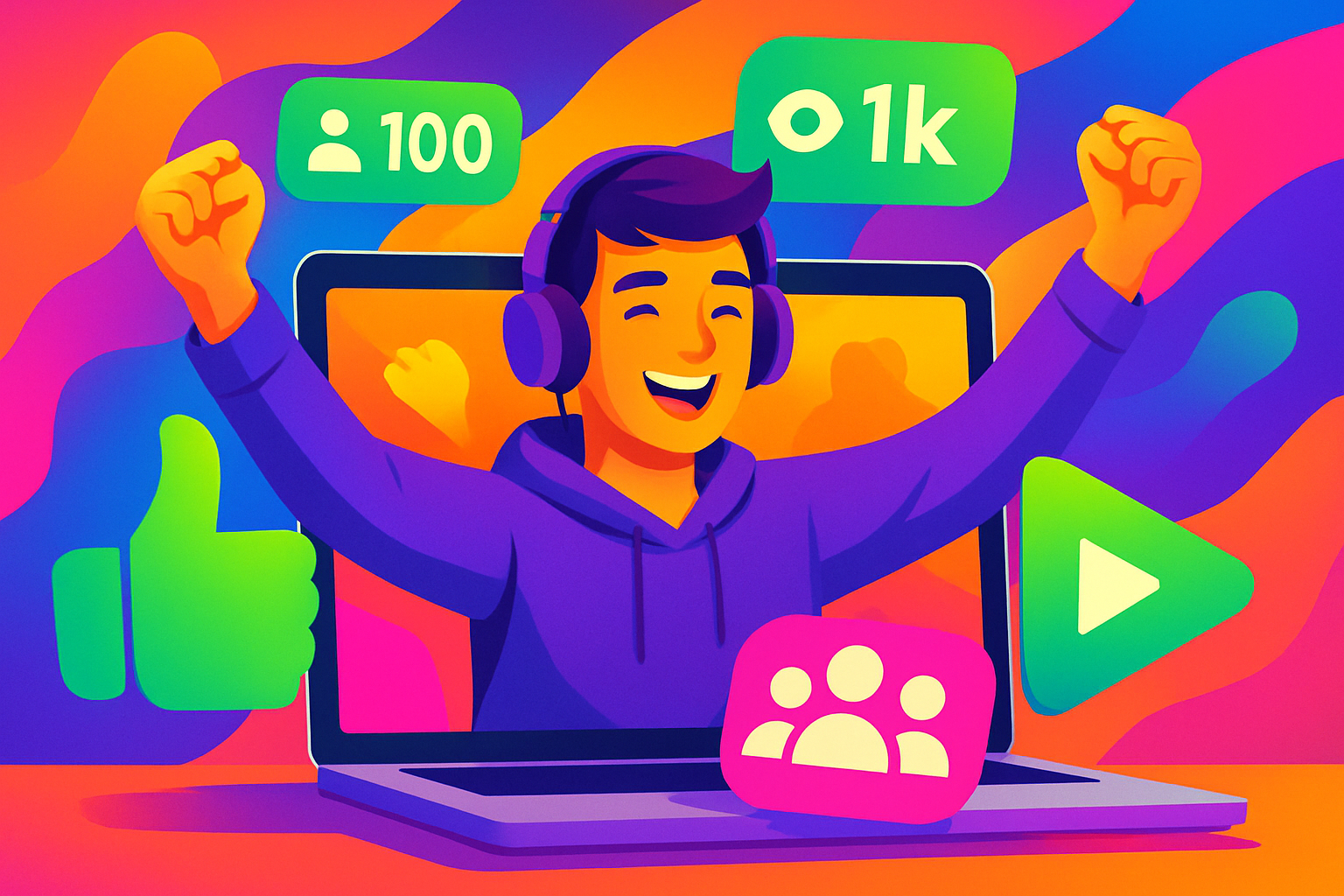 Comprar seguidores en Kick: estrategia Watch Party 2026