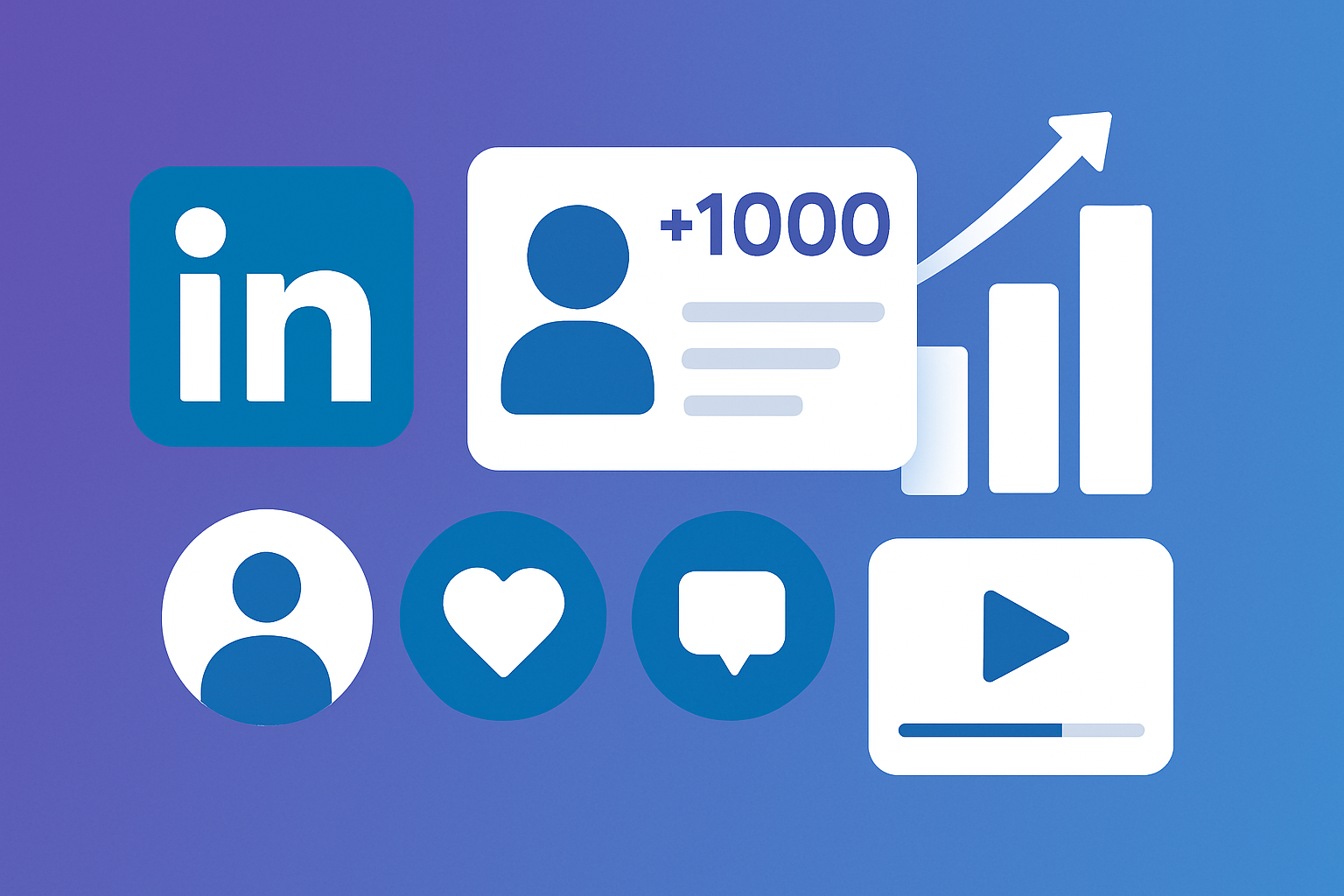 Comprar seguidores en LinkedIn: Search-to-Trust Clips