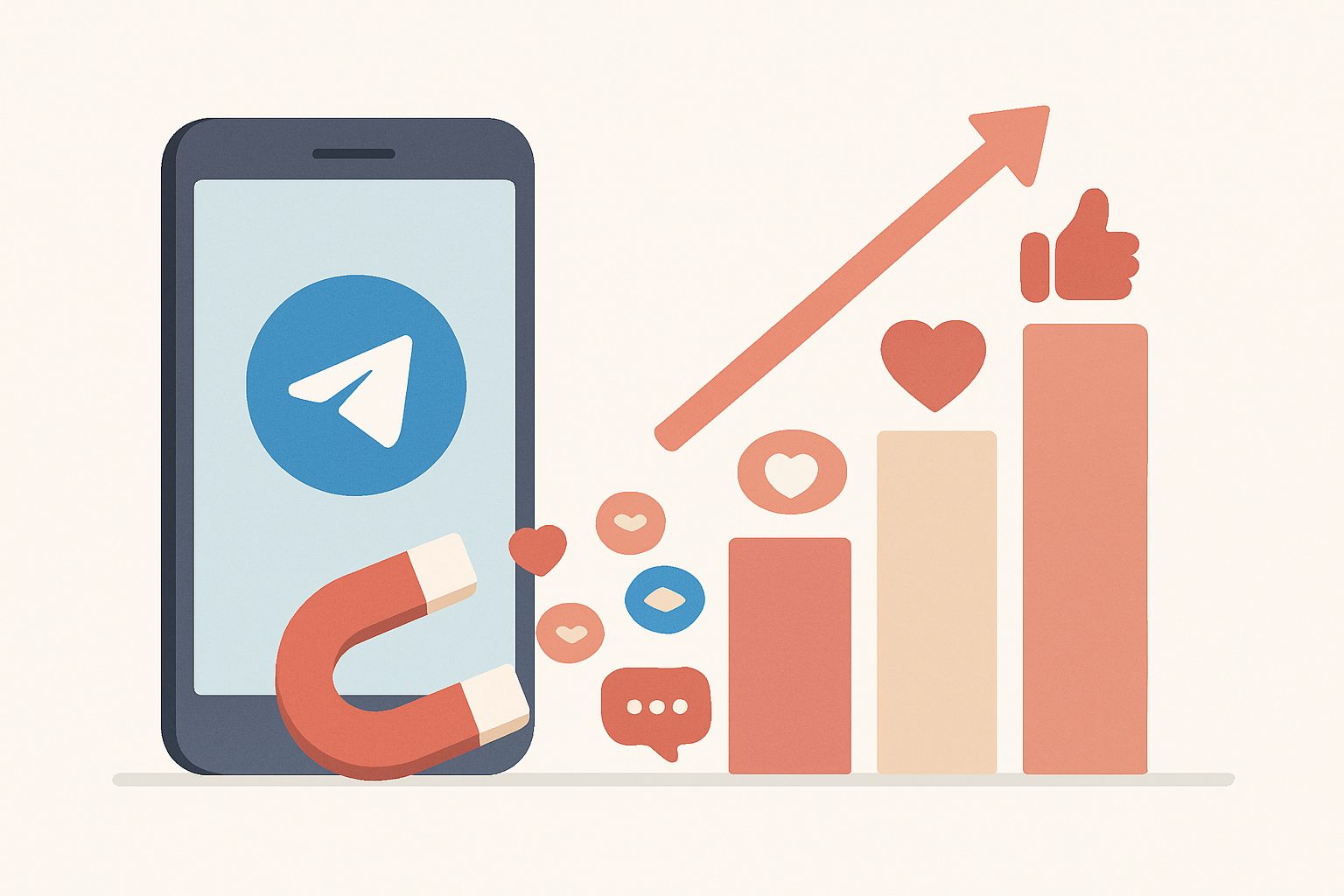 Comprar seguidores en Telegram: Reaction Ladder 2026