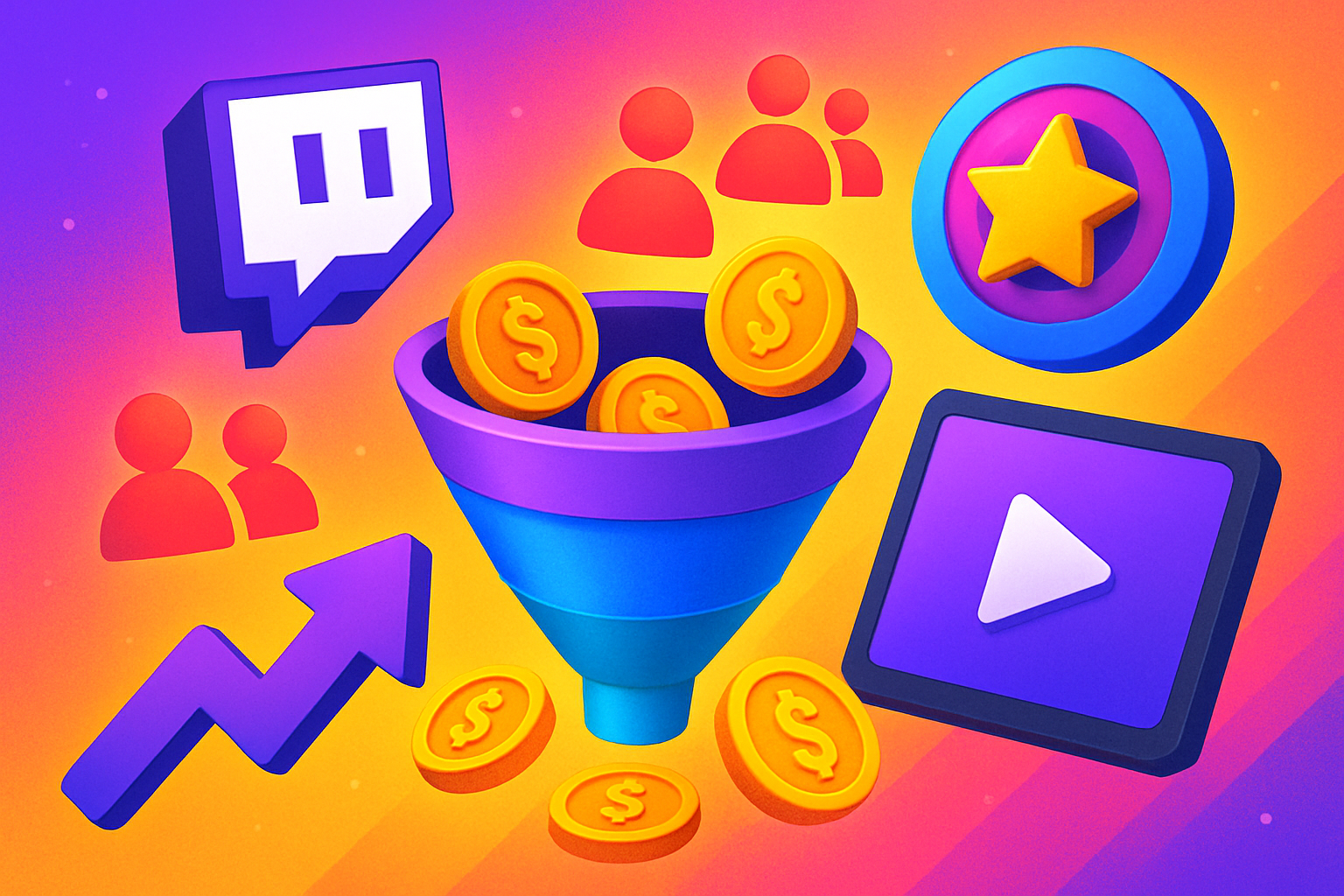 Comprar seguidores en Twitch: Quest Funnel 2026
